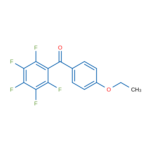 4-Ethoxy-2',3',4',5',6'-pentafluorobenzophenone 1g
