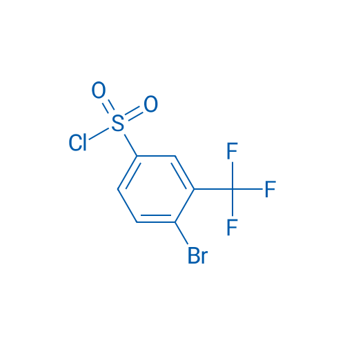 4-Bromo-3-(trifluoromethyl)benzene-1-sulfonyl chloride 1g