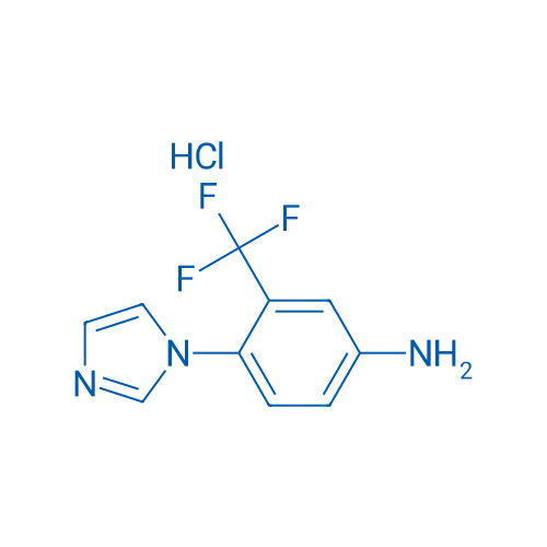 4-(1H-Imidazol-1-yl)-3-(trifluoromethyl)aniline hydrochloride 5g