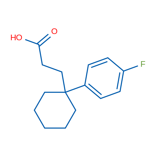 3-(1-(4-Fluorophenyl)cyclohexyl)propanoic acid 1g