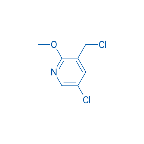 5-Chloro-3-(chloromethyl)-2-methoxypyridine 100mg
