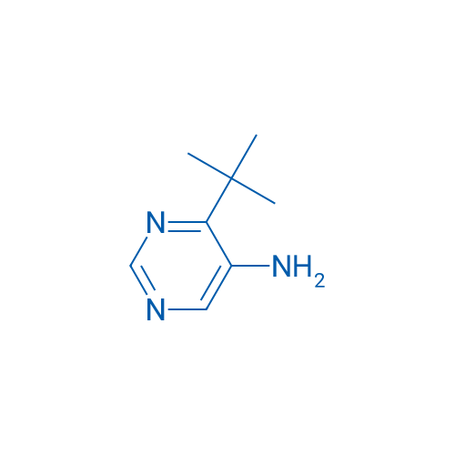 4-(tert-Butyl)pyrimidin-5-amine 100mg