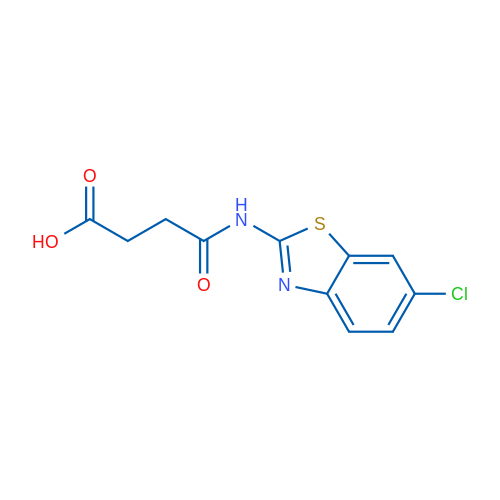 4-((6-Chlorobenzo[d]thiazol-2-yl)amino)-4-oxobutanoic acid 5g