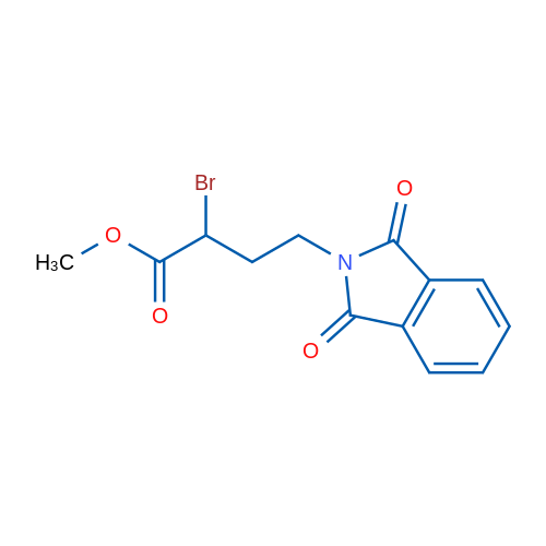 Methyl 2-bromo-4-(1,3-dioxoisoindolin-2-yl)butanoate 250mg