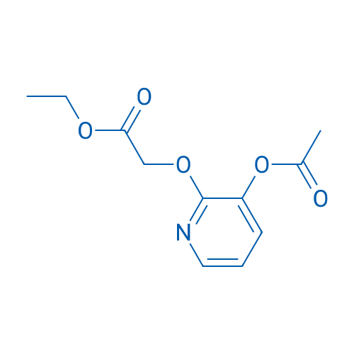 Ethyl 2-((3-acetoxypyridin-2-yl)oxy)acetate 5g