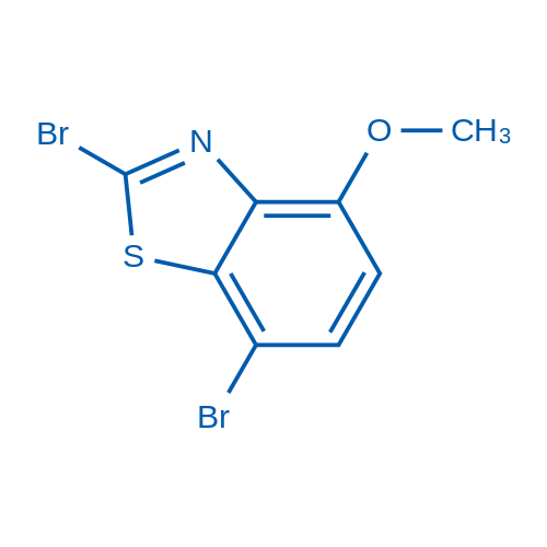 2,7-Dibromo-4-methoxybenzo[d]thiazole 50mg