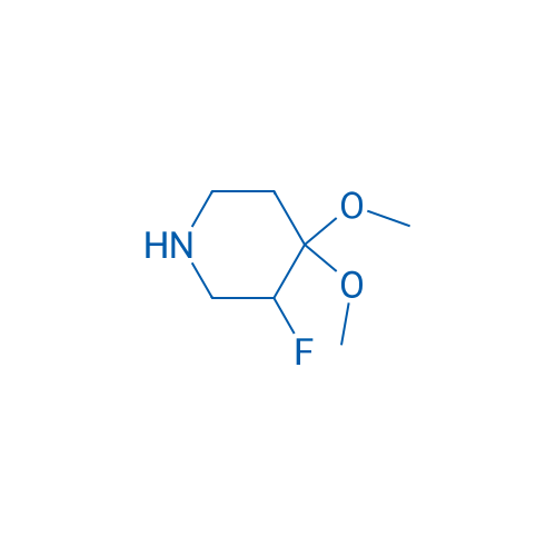 3-fluoro-4,4-dimethoxypiperidine 250mg