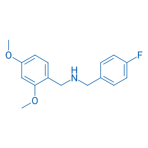 N-(2,4-Dimethoxybenzyl)-1-(4-fluorophenyl)methanamine 1g