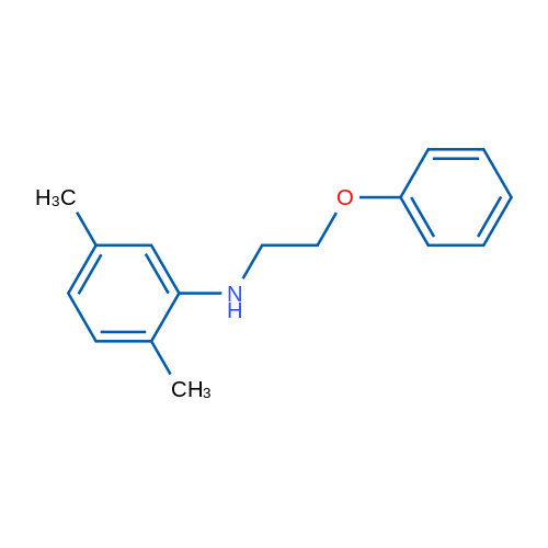 2,5-Dimethyl-N-(2-phenoxyethyl)aniline 1g