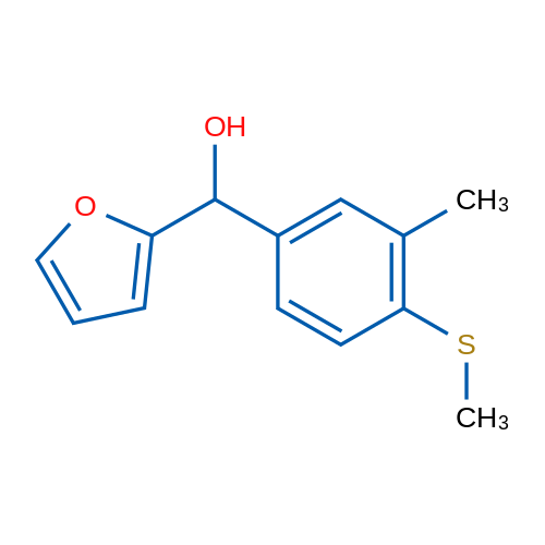 Furan-2-yl(3-methyl-4-(methylthio)phenyl)methanol 1g