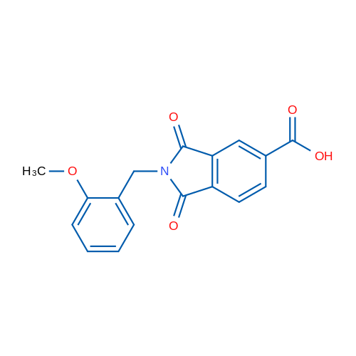 2-(2-Methoxybenzyl)-1,3-dioxoisoindoline-5-carboxylic acid 1g