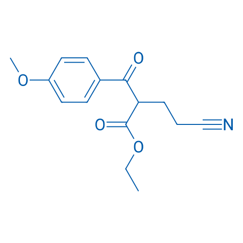 Ethyl 4-cyano-2-(4-methoxybenzoyl)butanoate 5g