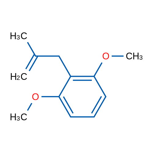3-(2,6-Dimethoxyphenyl)-2-methyl-1-propene 1g