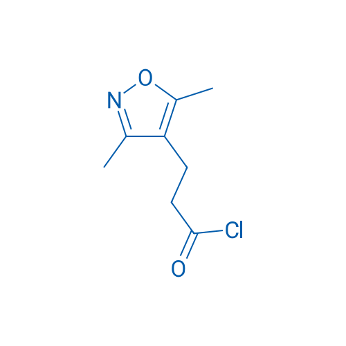 3-(3,5-Dimethylisoxazol-4-yl)propanoyl chloride 250mg
