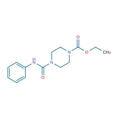 Ethyl 4-(phenylcarbamoyl)piperazine-1-carboxylate 1g