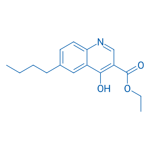 Ethyl 6-butyl-4-hydroxyquinoline-3-carboxylate 5g