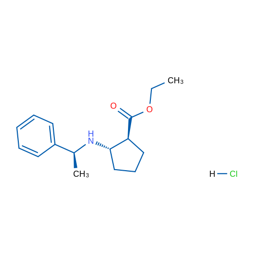 Ethyl (1S,2S)-2-[[(S)-1-phenylethyl]amino]cyclopentanecarboxylate Hydrochloride 5g