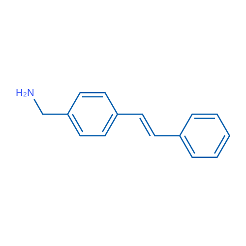 (E)-(4-Styrylphenyl)methanamine 1g