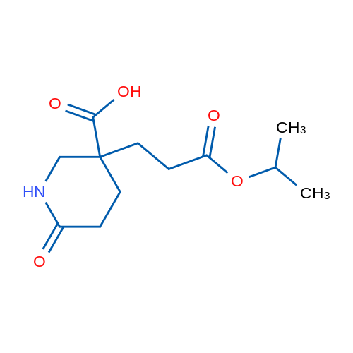 3-(3-Isopropoxy-3-oxopropyl)-6-oxopiperidine-3-carboxylic acid 1g