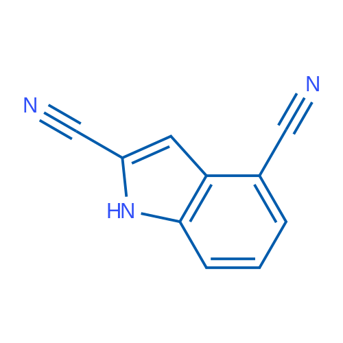 1H-Indole-2,4-dicarbonitrile 1g