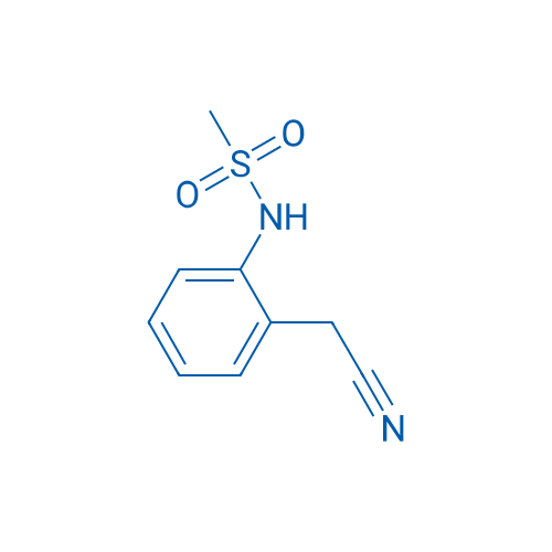 2-(Methylsulfonamido)phenylacetonitrile 250mg