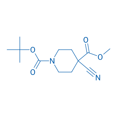 1-tert-Butyl 4-methyl 4-cyanopiperidine-1,4-dicarboxylate 1g