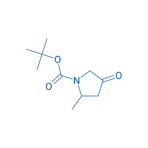 tert-Butyl 2-methyl-4-oxopyrrolidine-1-carboxylate 1g
