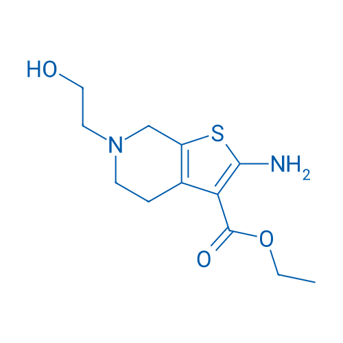 Ethyl 2-amino-6-(2-hydroxyethyl)-4,5,6,7-tetrahydrothieno[2,3-c]pyridine-3-carboxylate 1g