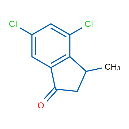 4,6-Dichloro-3-methyl-2,3-dihydro-1H-inden-1-one 1g