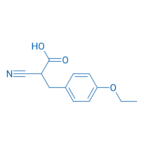 2-Cyano-3-(4-ethoxyphenyl)propanoic acid 250mg