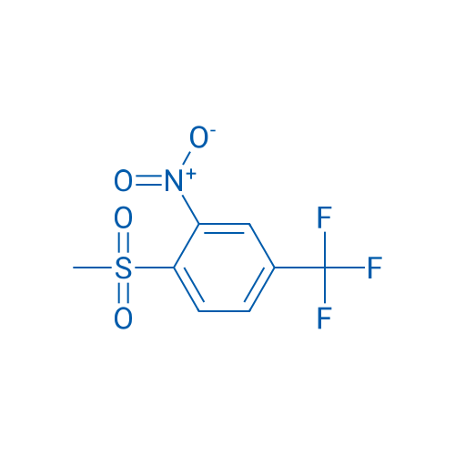 1-(Methylsulfonyl)-2-nitro-4-(trifluoromethyl)benzene 1g