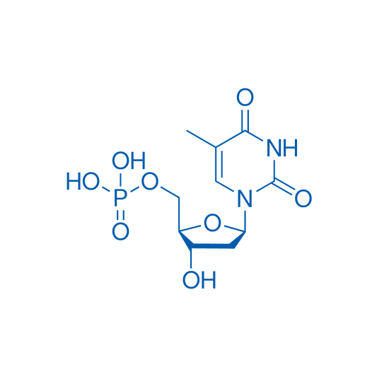 ((2R,3S,5R)-3-Hydroxy-5-(5-methyl-2,4-dioxo-3,4-dihydropyrimidin-1(2H)-yl)tetrahydrofuran-2-yl)methyl dihydrogen phosphate 250mg