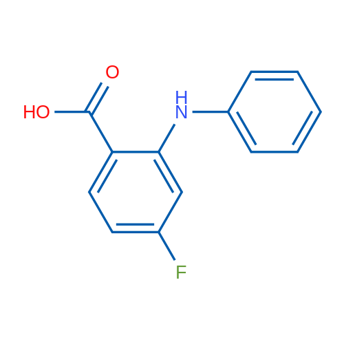 4-Fluoro-2-(phenylamino)benzoic acid 1g