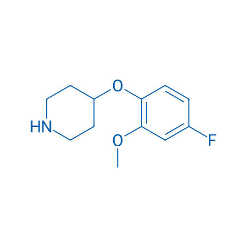 4-(4-Fluoro-2-methoxyphenoxy)piperidine 1g