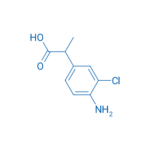 2-(4-Amino-3-chlorophenyl)propanoic acid 100mg