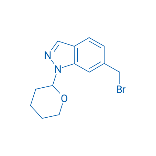 6-(Bromomethyl)-1-(tetrahydro-2H-pyran-2-yl)-1H-indazole 100mg