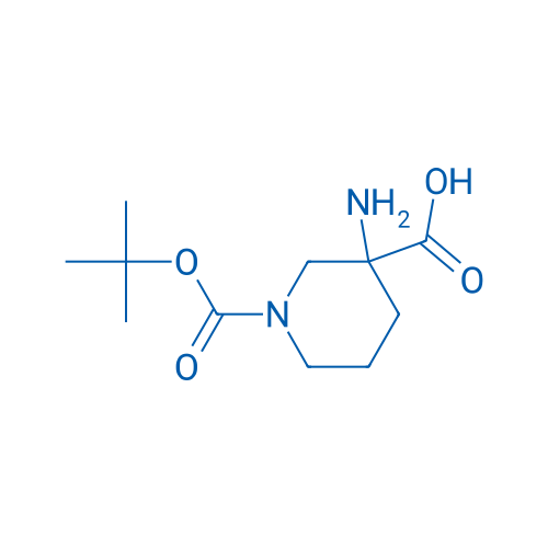 3-Amino-1-(tert-butoxycarbonyl)piperidine-3-carboxylic acid 250mg