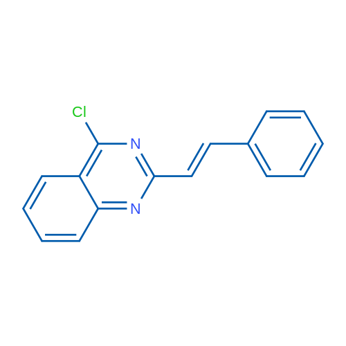 (E)-4-Chloro-2-styrylquinazoline 1g