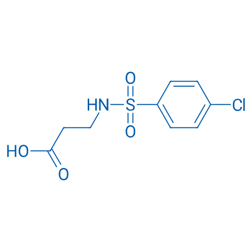3-(4-Chlorophenylsulfonamido)propanoic acid 250mg