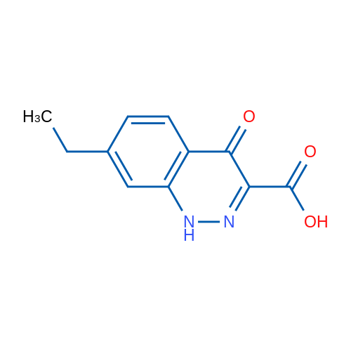 7-Ethyl-4-oxo-1,4-dihydrocinnoline-3-carboxylic acid 1g