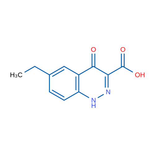 6-Ethyl-4-oxo-1,4-dihydrocinnoline-3-carboxylic acid 1g
