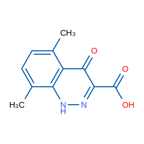 5,8-Dimethyl-4-oxo-1,4-dihydrocinnoline-3-carboxylic acid 1g