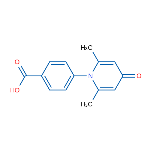 4-(2,6-dimethyl-4-oxopyridin-1(4H)-yl)benzoic acid 1g