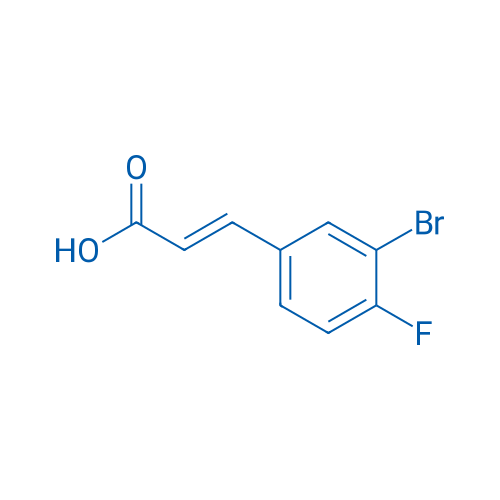 (E)-3-(3-Bromo-4-fluorophenyl)acrylic acid 25g