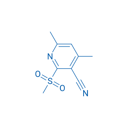 4,6-Dimethyl-2-(methylsulfonyl)nicotinonitrile 250mg