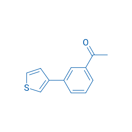 1-(3-(Thiophen-3-yl)phenyl)ethanone 1g