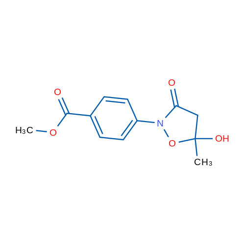 Methyl 4-(5-hydroxy-5-methyl-3-oxoisoxazolidin-2-yl)benzoate 1g