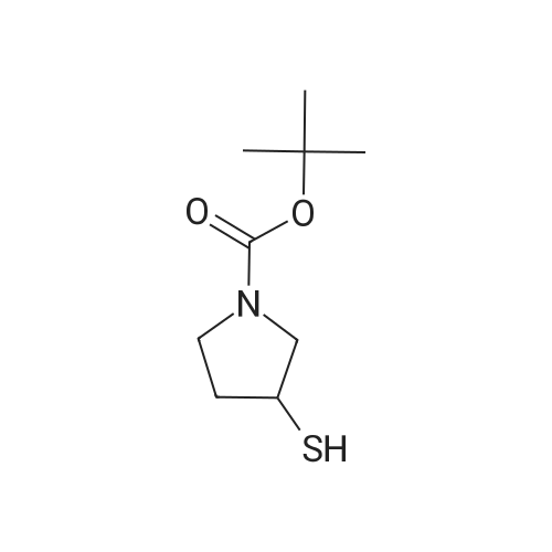 tert-Butyl 3-mercaptopyrrolidine-1-carboxylate 100mg