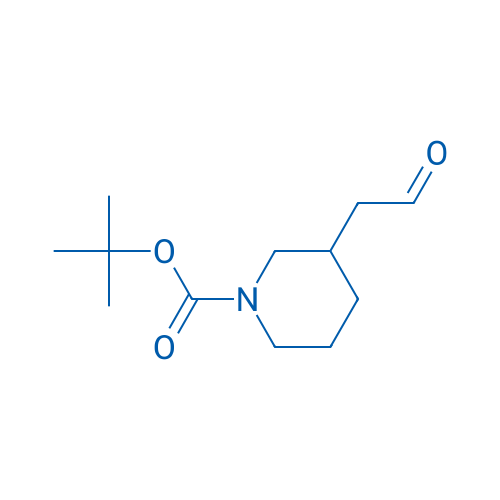 tert-Butyl 3-(2-oxoethyl)piperidine-1-carboxylate 250mg