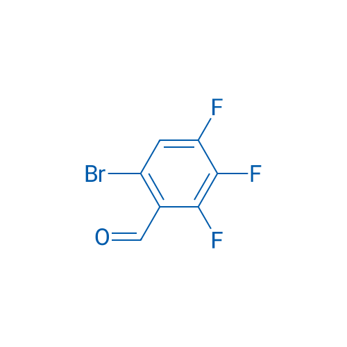 6-Bromo-2,3,4-trifluorobenzaldehyde 250mg